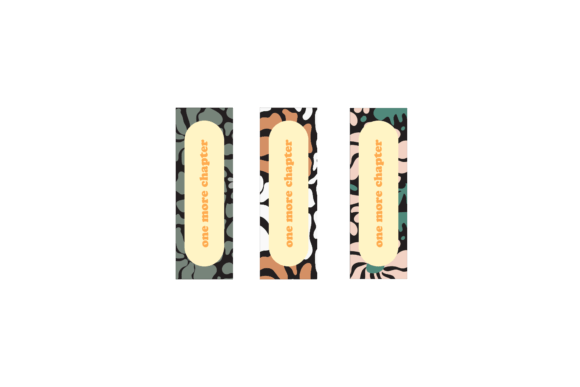 Abstract Floral Bookmark