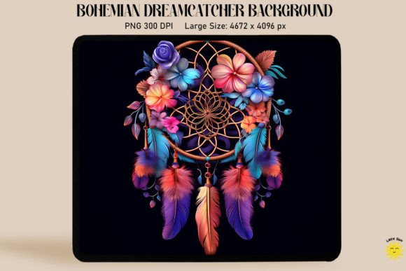 Beautiful Floral Dreamcatcher