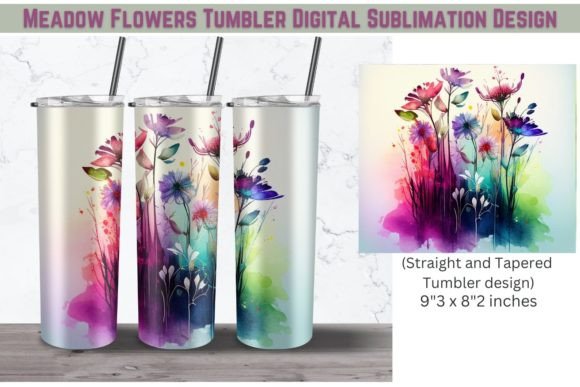Meadow Flowers Floral Sublimation