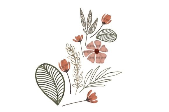 Peach Toned Floral Arrangement